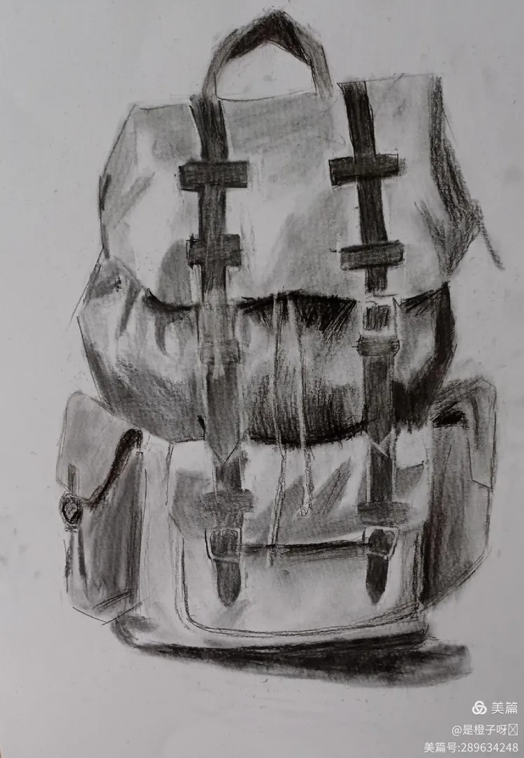 素描高阶下《写生书包》